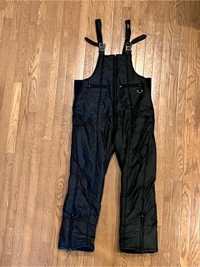 Swiss Alps Water Resistant Breathable Ski Bib Pants with Pockets
